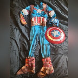 Captain America Costume size S (4-6 years)